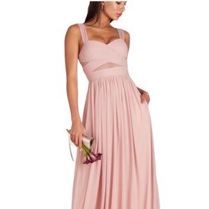 Birdy Grey ELSYE dress pale blush